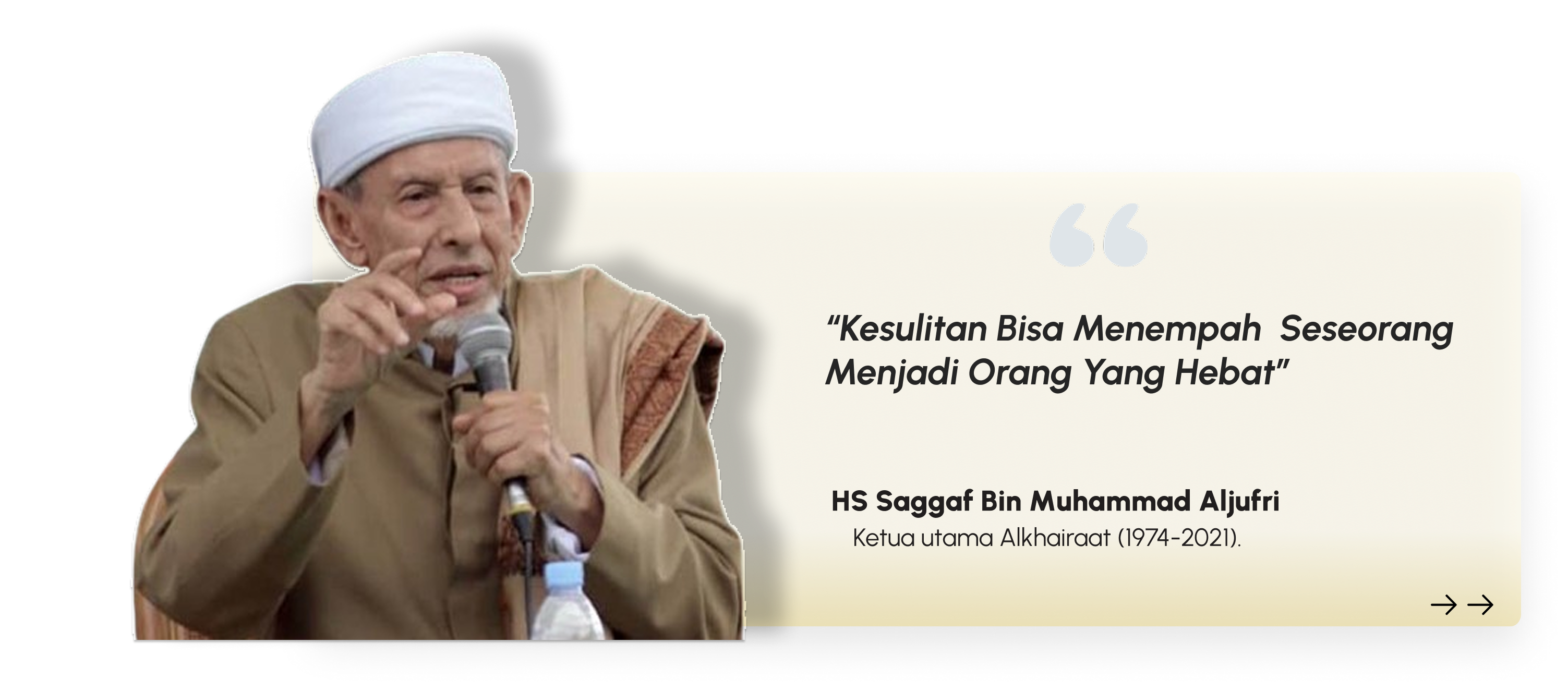 Quote Habib Saggaf